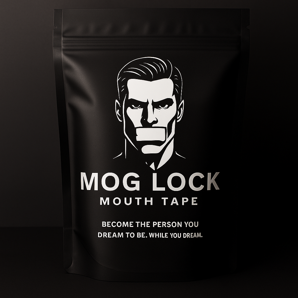 Mog Lock Mouth Tape 1 Month Supply for better Sleep, Snoring & Dry Mouth Relief