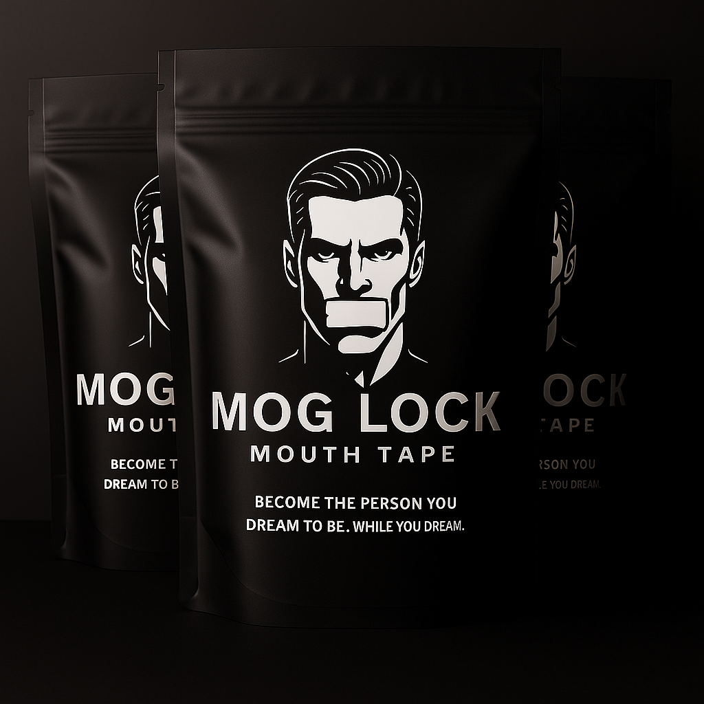 Mog Lock Mouth Tape 3 Month Supply - 90 Day Supply for better Sleep, Snoring & Dry mouth Relief